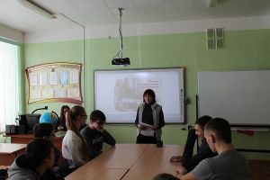 Патриотический час в Песочном
