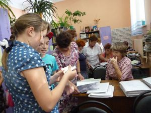 Совет ветеранов в Песоченской библиотеке