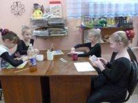 В читальном зале
