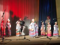 День матери в Песочном. Детский ансамбль русской песни 