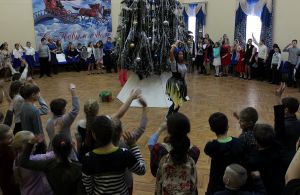Губернаторская елка в Песоченском КДК 