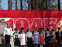 День Победы в поселке Песочное