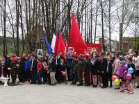 День Победы в поселке Песочное