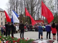 День Победы в поселке Песочное