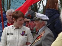 День Победы в поселке Песочное
