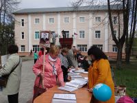 День Победы в поселке Песочное