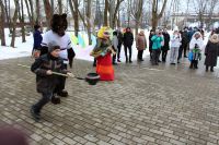 Масленичные гуляния в клубном парке поселка Песочное