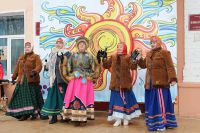 Масленичные гуляния в клубном парке поселка Песочное