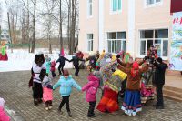 Масленичные гуляния в клубном парке поселка Песочное