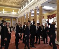 Сотрудничество библиотеки с петербургскими краеведами.           