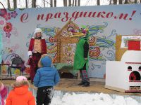 Праздник Широкой Масленицы в Песочном
