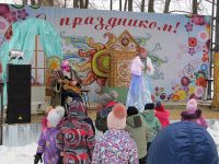 Праздник Широкой Масленицы в Песочном